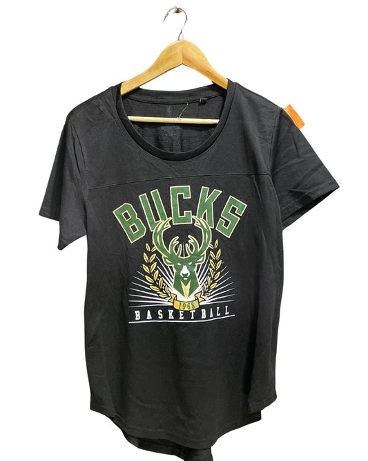 NBA Black Polyester Jersey Sport For Women T Shirt Large - Preloved Labels