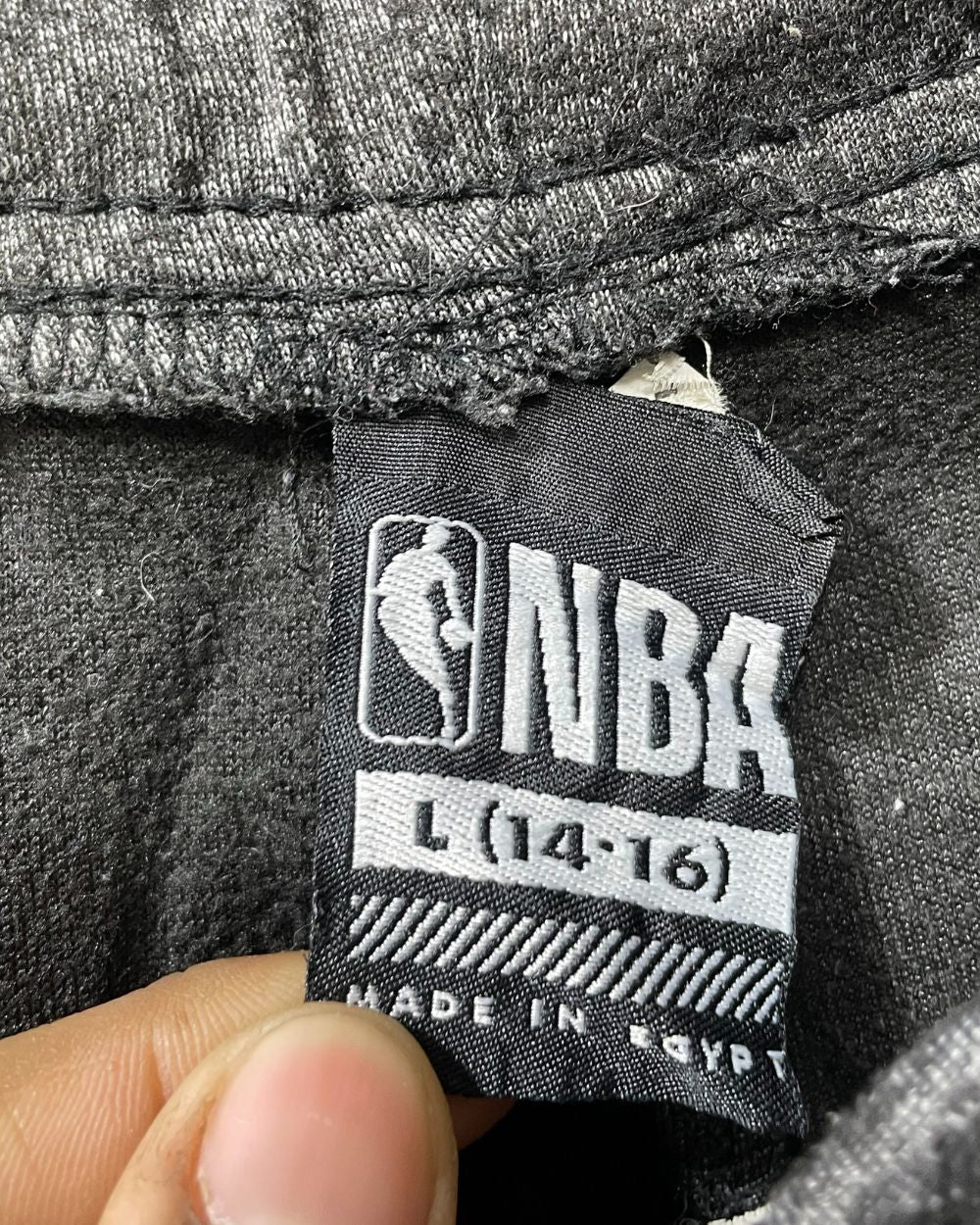NBA Gray Polyester Jersey For Boy 16 Years - Preloved Labels