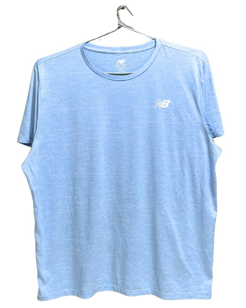 New Balance Blue For Men Sports T Shirt XXL - Preloved Labels