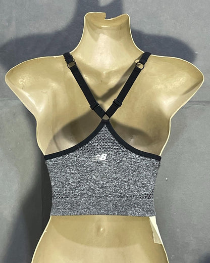 New Balance Gray Bra For Women Large - Preloved Labels