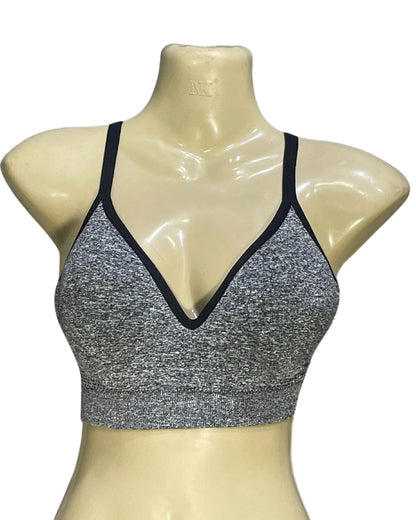 New Balance Gray Bra For Women Large - Preloved Labels