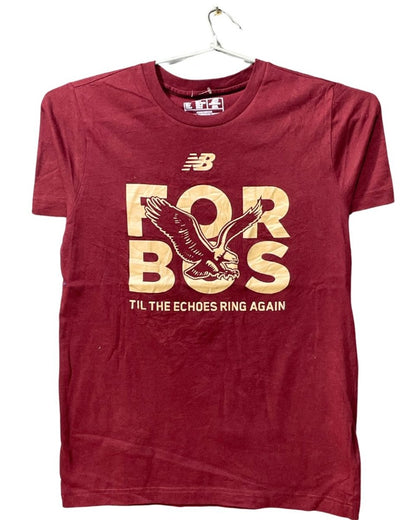 New Balance Maroon Cotton T Shirt For Men S - Preloved Labels