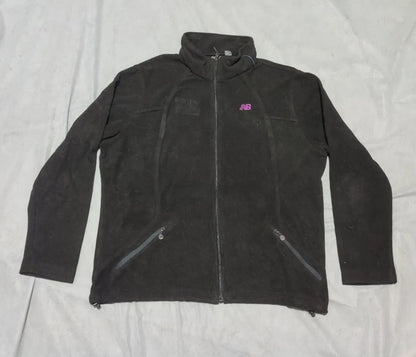 New Balance Women Cotton Fleece Black Zipper XL – Preloved Labels (view 2)