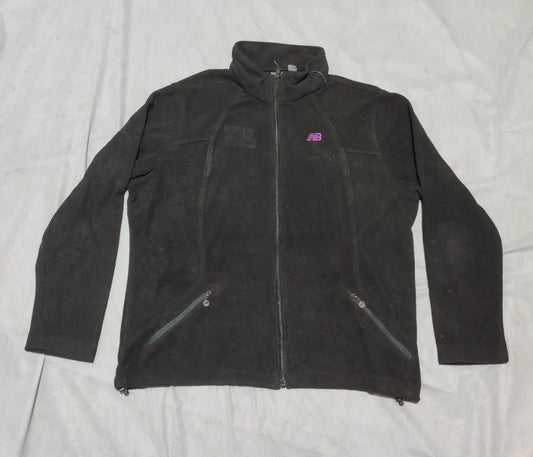 New Balance Women Cotton Fleece Black Zipper XL – Preloved Labels (view 2)