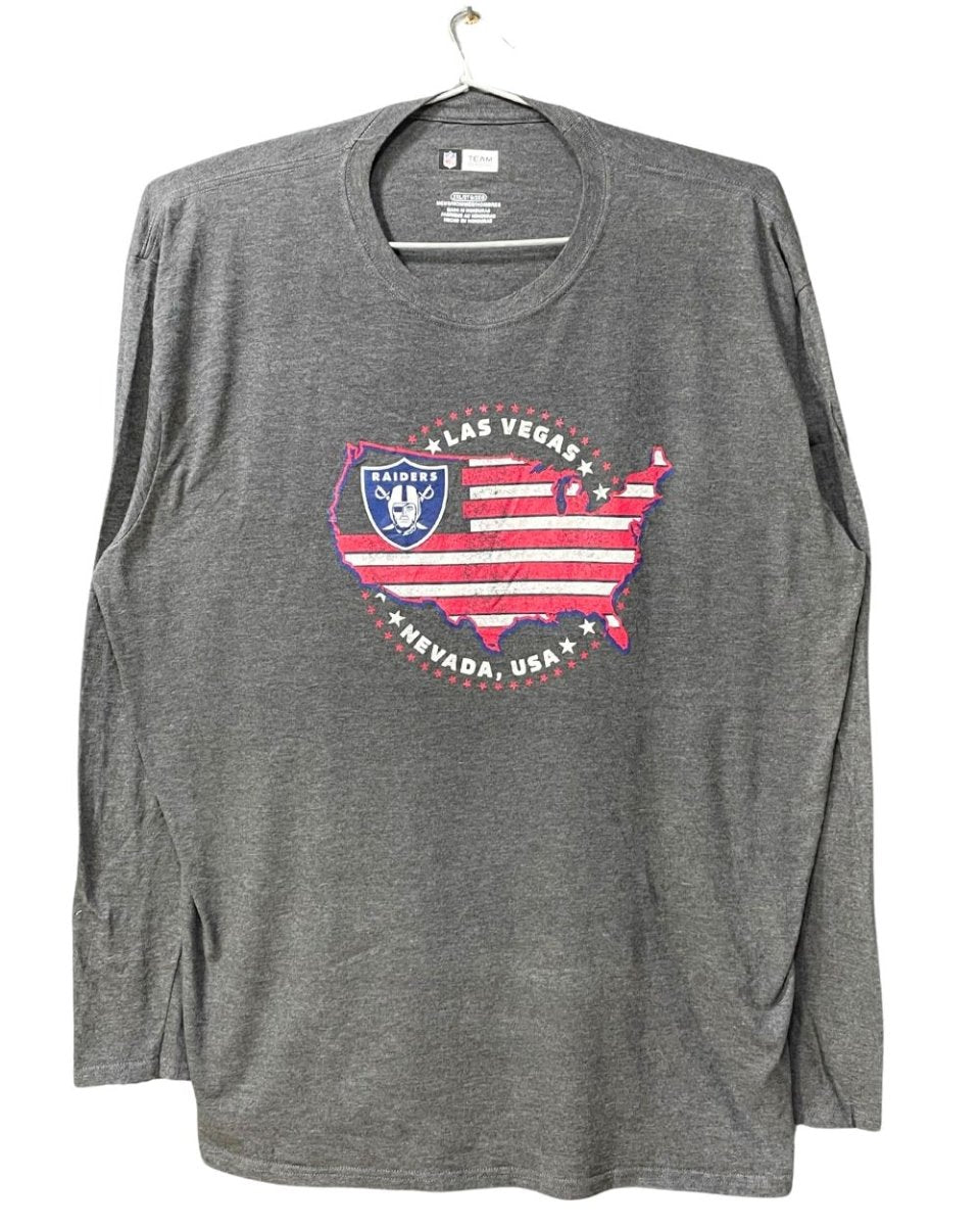 NFL Gray Cotton T Shirt For Men XXL - Preloved Labels