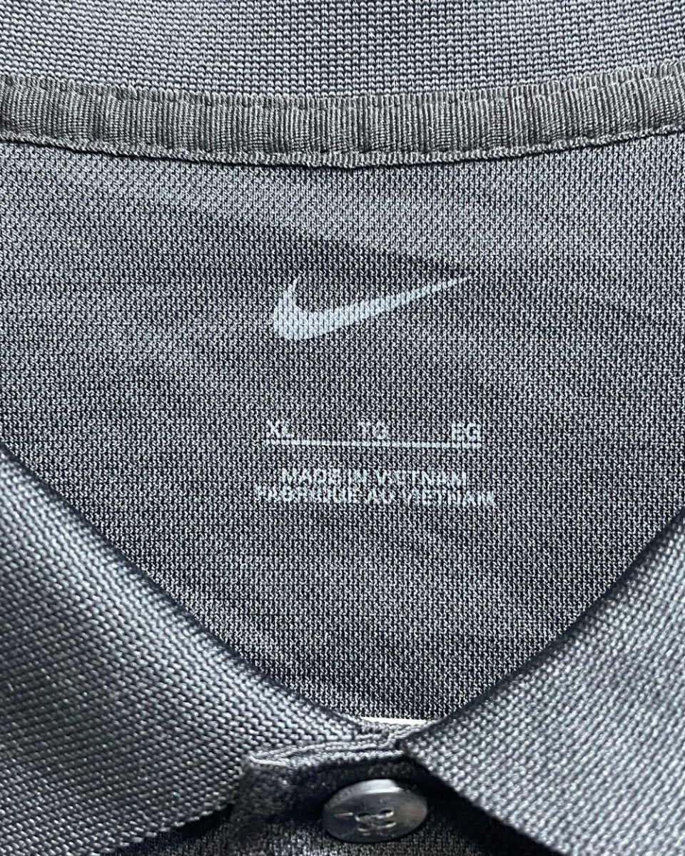 Nike Black Polyester Sport Polo T Shirt For Men X Large - Preloved Labels