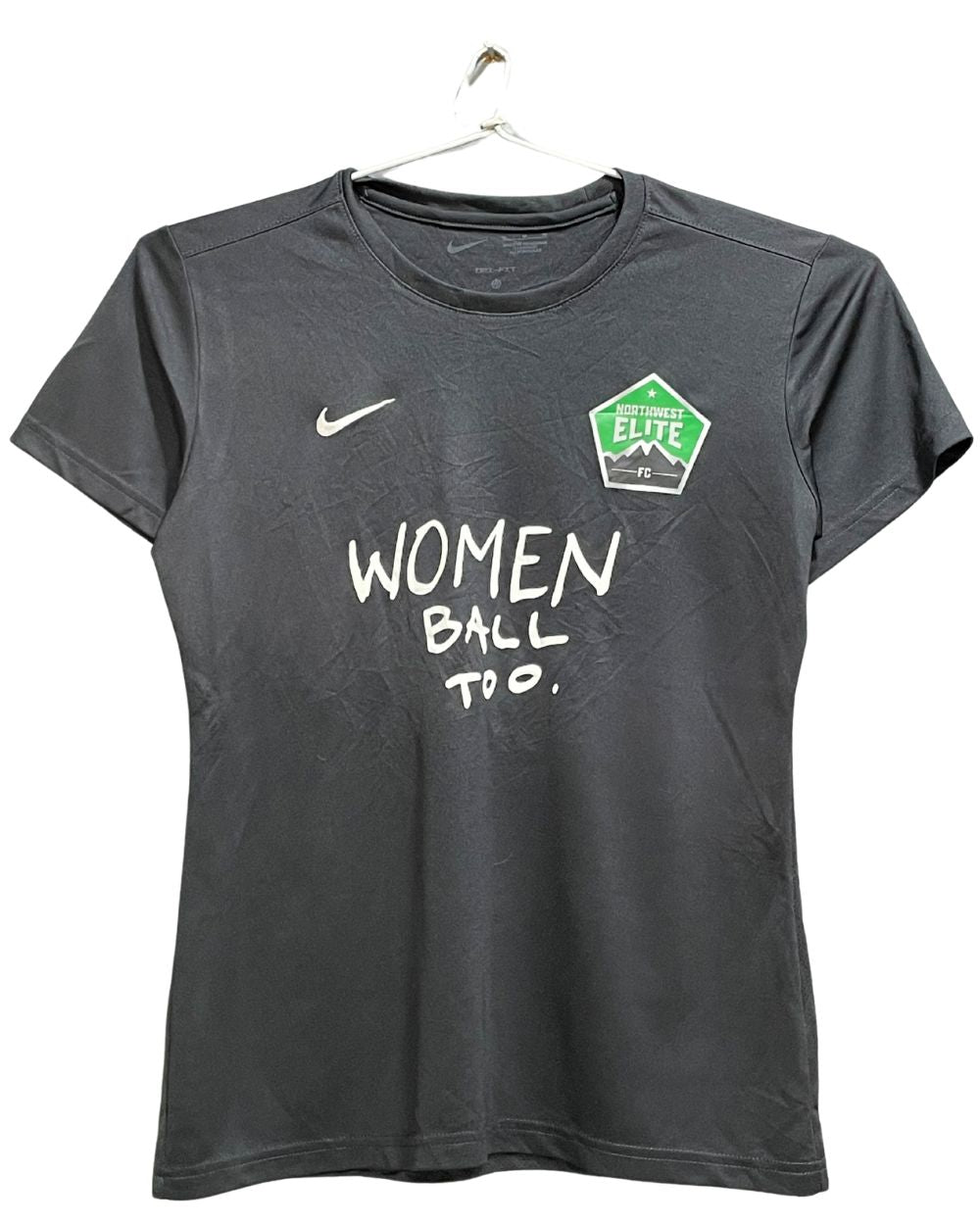 Nike Black Sport For Women T Shirt Medium - Preloved Labels