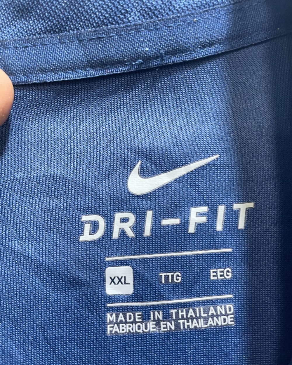 Nike Blue Sport For Men Polo T Shirt XXL - Preloved Labels