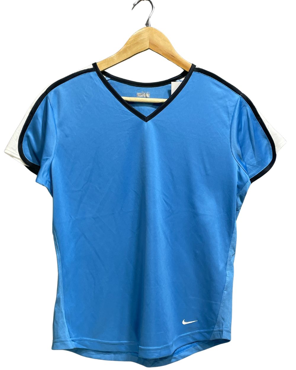 Nike Blue Sport For Women T Shirt Medium - Preloved Labels