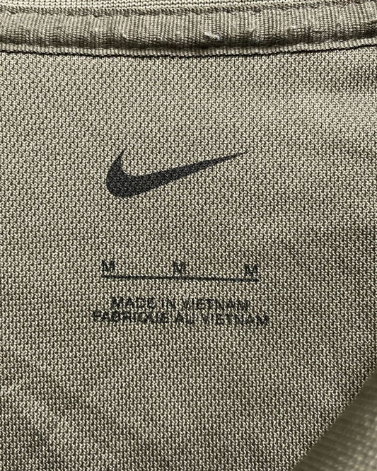 Nike Coffee Polyester Sport Polo T Shirt For Men Medium - Preloved Labels