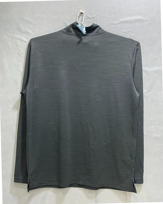 Nike Dri - Fit Black Polyester Sport Polo T Shirt For Men Large - Preloved Labels