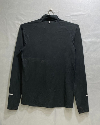 Nike Dri - Fit Black Polyester Sport Polo T Shirt For Men Small - Preloved Labels