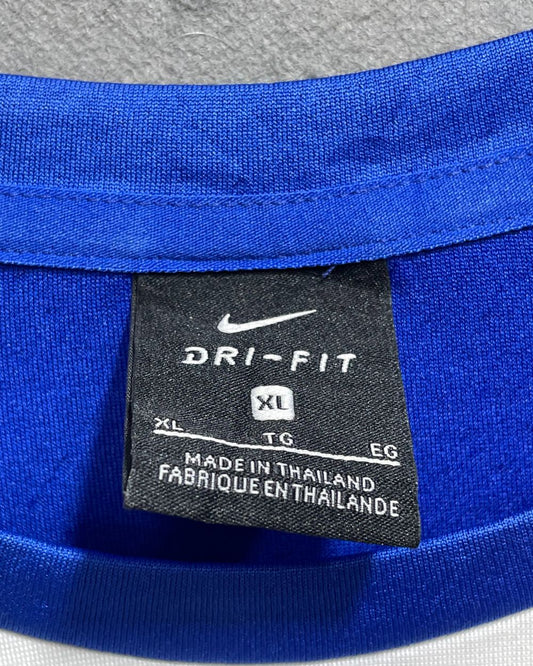 Nike Dri - Fit Blue Polyester Jersey Sport For Women T Shirt X Large - Preloved Labels