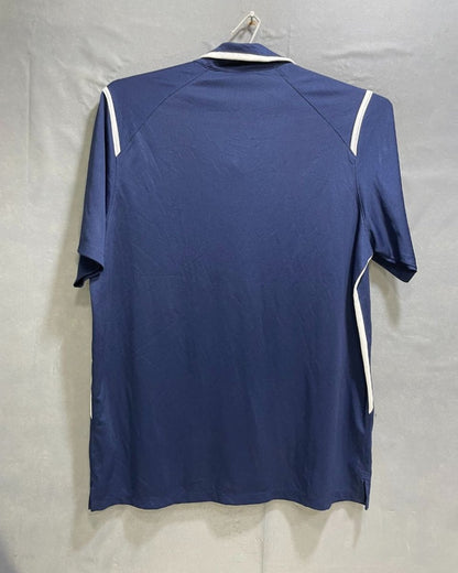 Nike Dri - Fit Blue Polyester Sport Polo T Shirt For Men Large - Preloved Labels