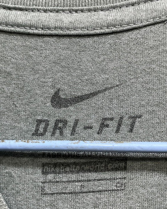 Nike Dri Fit Gray For Men Sports T Shirt S - Preloved Labels