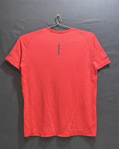 Nike Dri - Fit Orange Polyester Jersey Sport For Women T Shirt Large - Preloved Labels