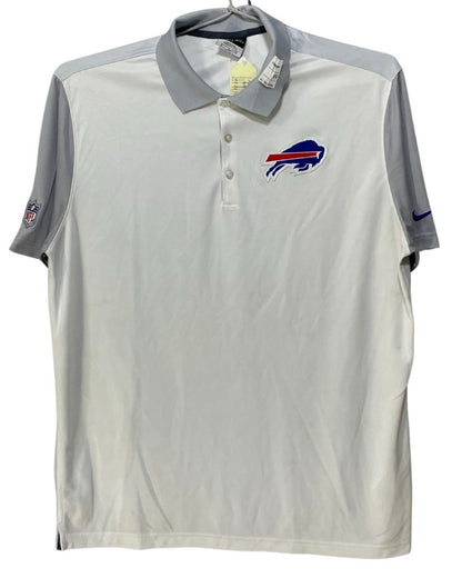 Nike Dri - Fit White Polyester Sport Polo T Shirt For Men X Large - Preloved Labels