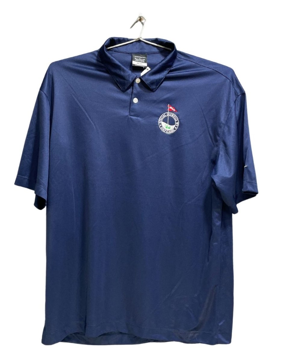 Nike Golf Blue Polyester Sport Polo T Shirt For Men X Large - Preloved Labels