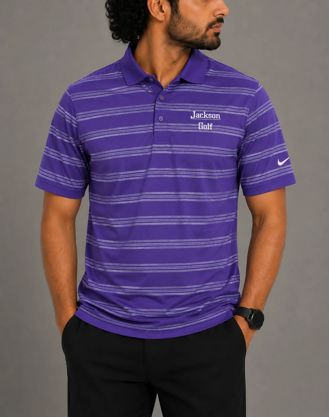 Nike Golf Men Sport Purple Polo T Shirt S – Preloved Labels
