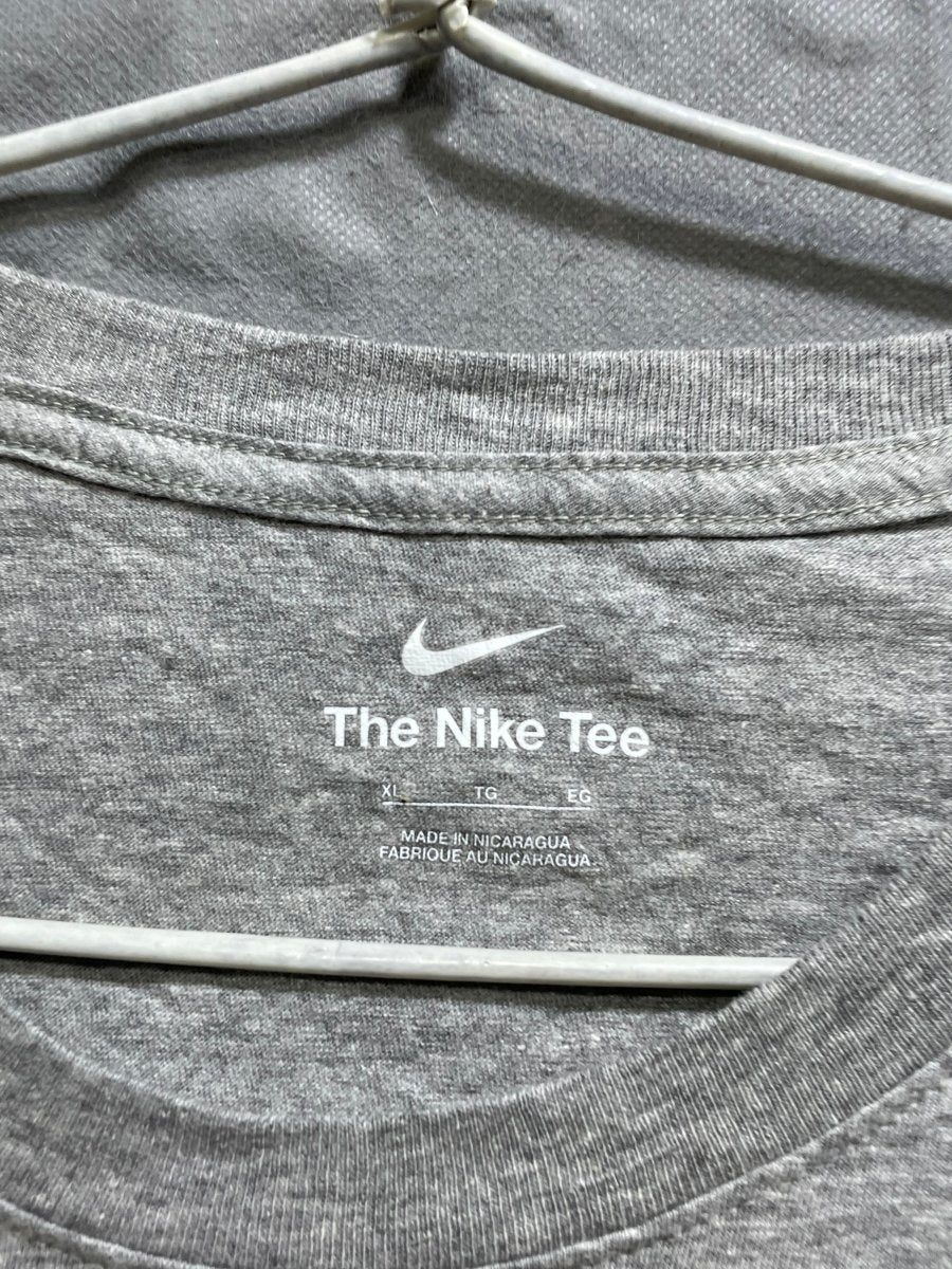 Nike Gray Cotton T Shirt For Men XL - Preloved Labels