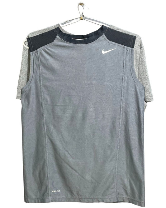 Nike Gray For Men Sports Vest T Shirt M - Preloved Labels