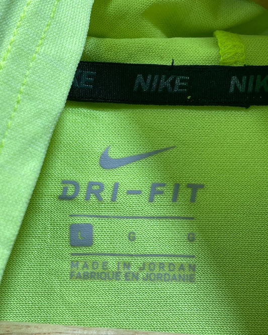Nike Green Sport For Women Hood T Shirt L - Preloved Labels