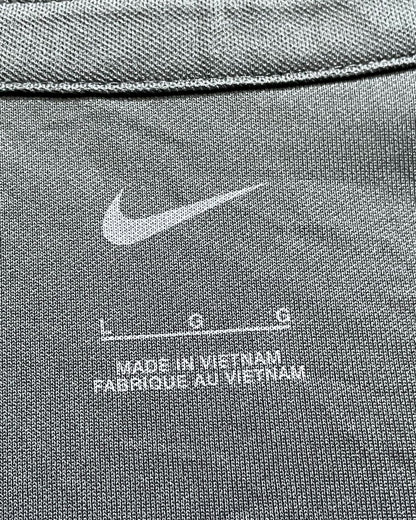 Nike Grey Sport For Women Polo T Shirt L - Preloved Labels