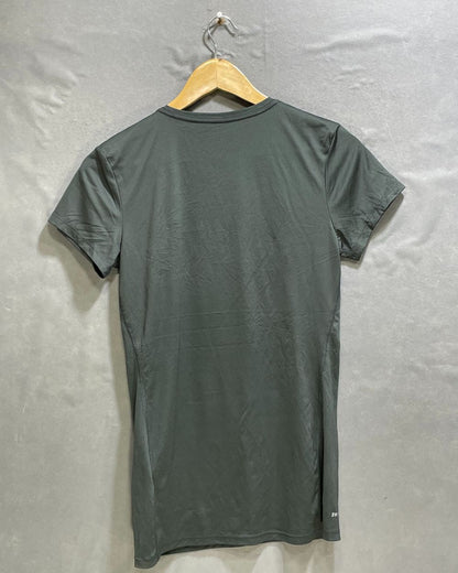Nike Grey Sport For Women T Shirt Medium - Preloved Labels