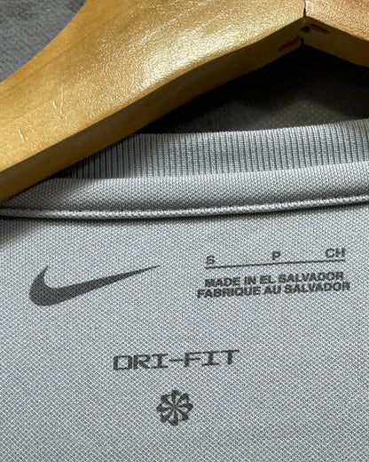 Nike Grey Sport For Women T Shirt S - Preloved Labels