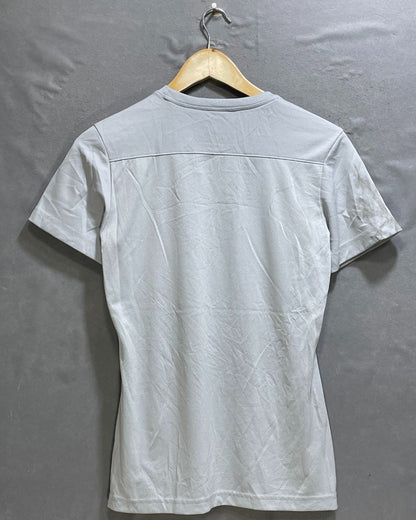 Nike Grey Sport For Women T Shirt S - Preloved Labels