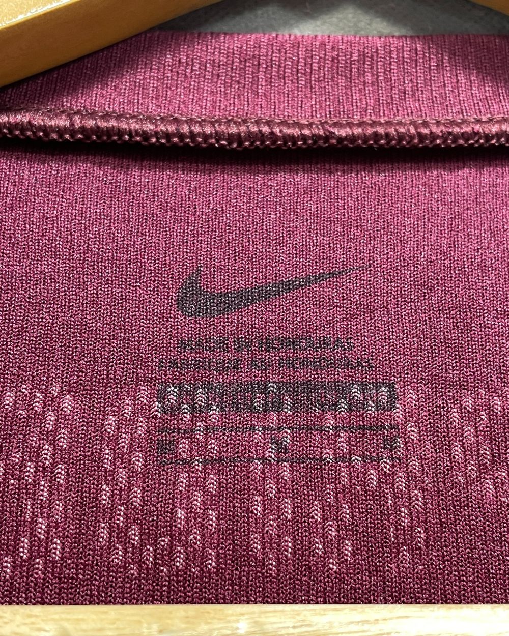 Nike Maroon Sport For Women Vest T Shirt Medium - Preloved Labels