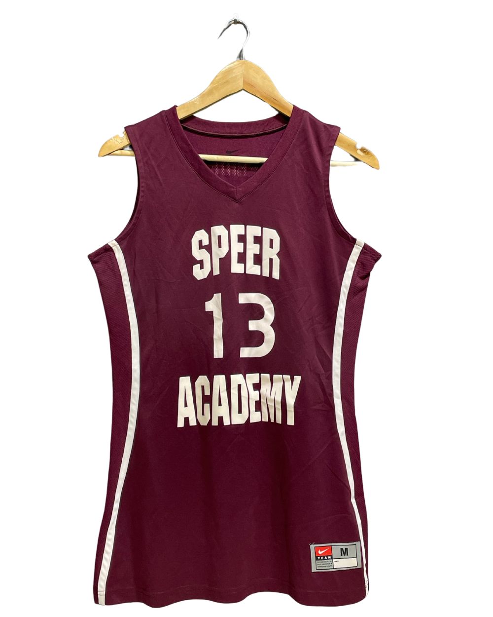 Nike Maroon Sport For Women Vest T Shirt Medium - Preloved Labels