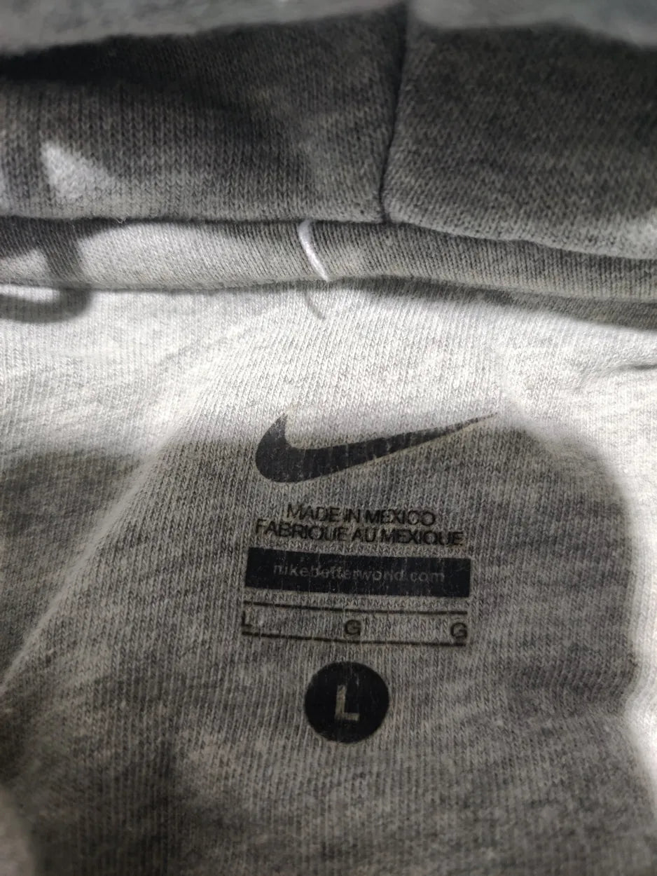 Nike Men Cotton Fleece Gray Hoodie L – Preloved Labels (view 3)