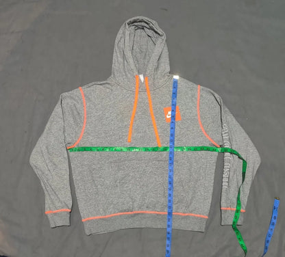 Nike Men Cotton Fleece Gray Hoodie M – Preloved Labels (view 5)