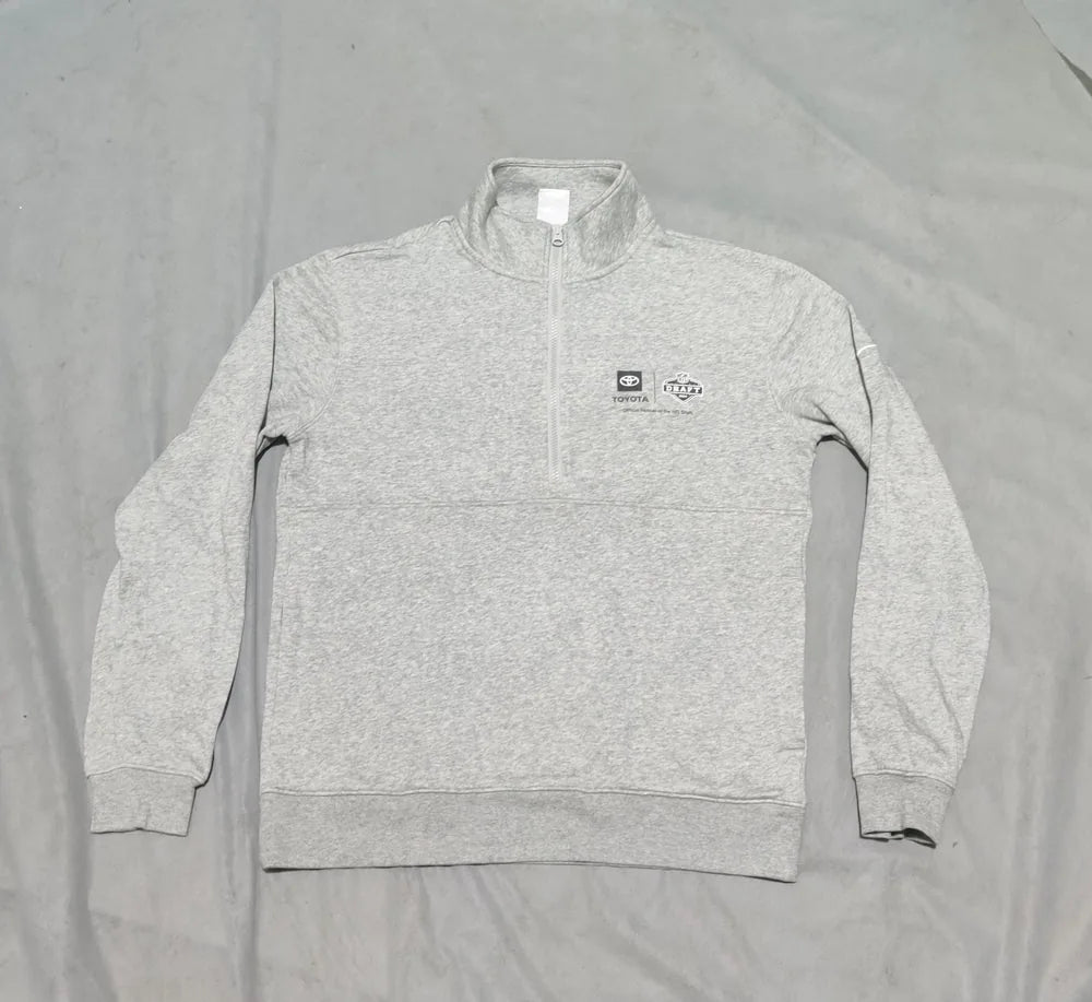 Nike Men Cotton Fleece Gray Sweatshirt M – Preloved Labels (view 2)