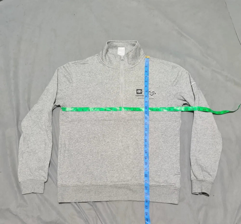 Nike Men Cotton Fleece Gray Sweatshirt M – Preloved Labels (view 4)