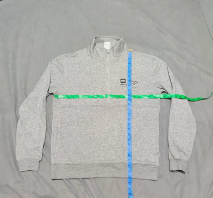 Nike Men Cotton Fleece Gray Sweatshirt M – Preloved Labels (view 4)