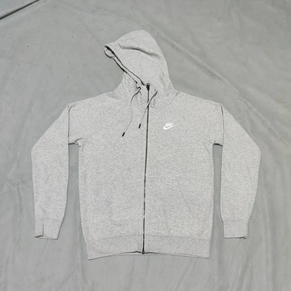 Nike Men Cotton Fleece Gray Zipper XS – Preloved Labels (view 2)