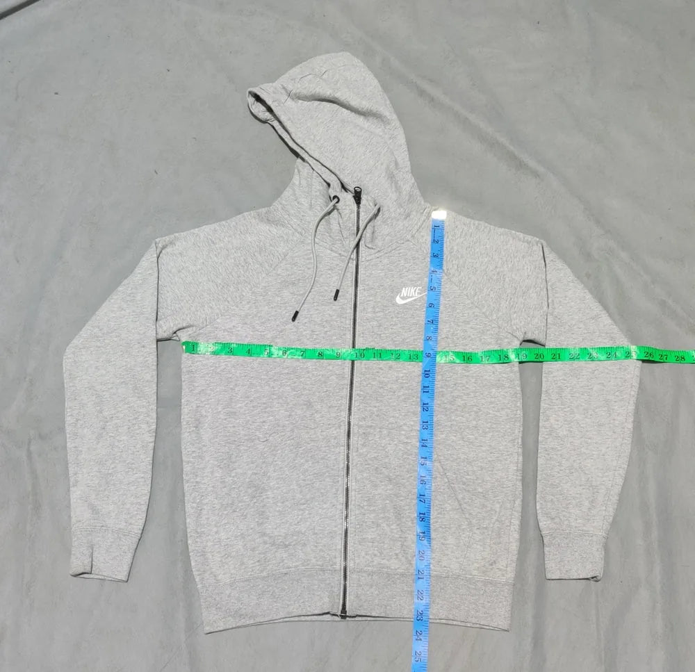 Nike Men Cotton Fleece Gray Zipper XS – Preloved Labels (view 4)