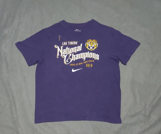 Nike Men Cotton Purple T Shirt L – Preloved Labels (view 2)