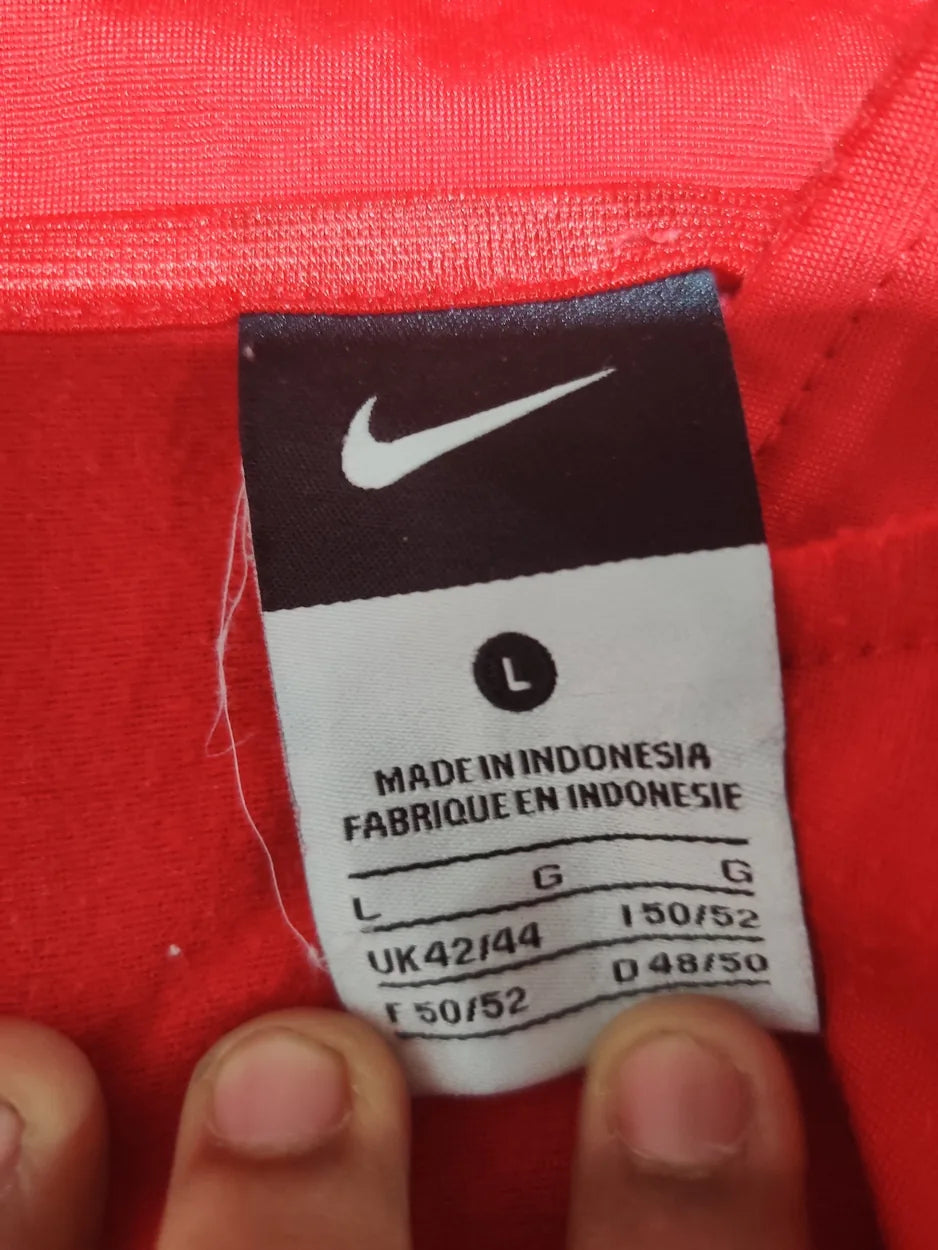 Nike Men Polyester Red Gray Zipper L – Preloved Labels (view 2)