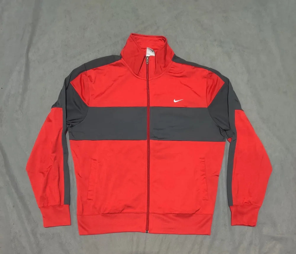 Nike Men Polyester Red Gray Zipper L – Preloved Labels (view 3)
