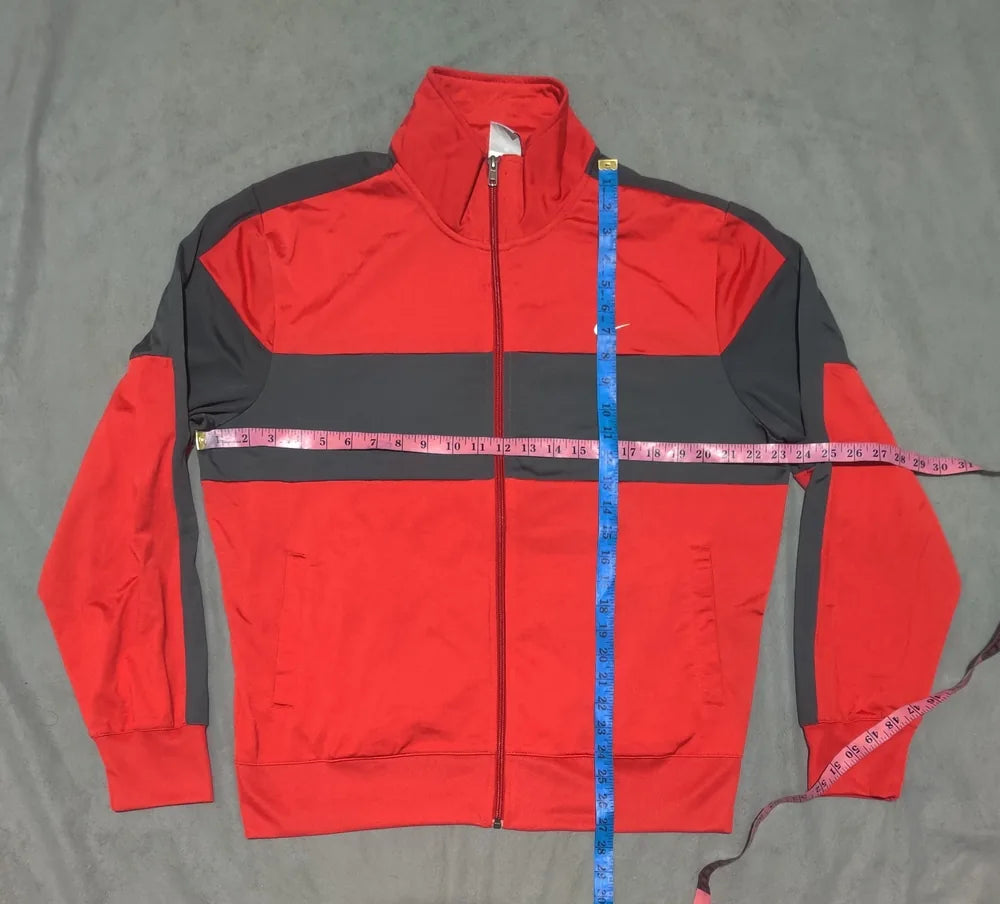 Nike Men Polyester Red Gray Zipper L – Preloved Labels (view 4)