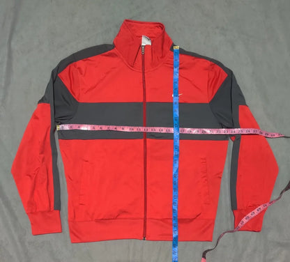 Nike Men Polyester Red Gray Zipper L – Preloved Labels (view 4)