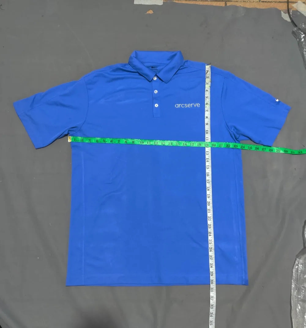 Nike Men Sport Blue Polo T Shirt XL – Preloved Labels (view 4)