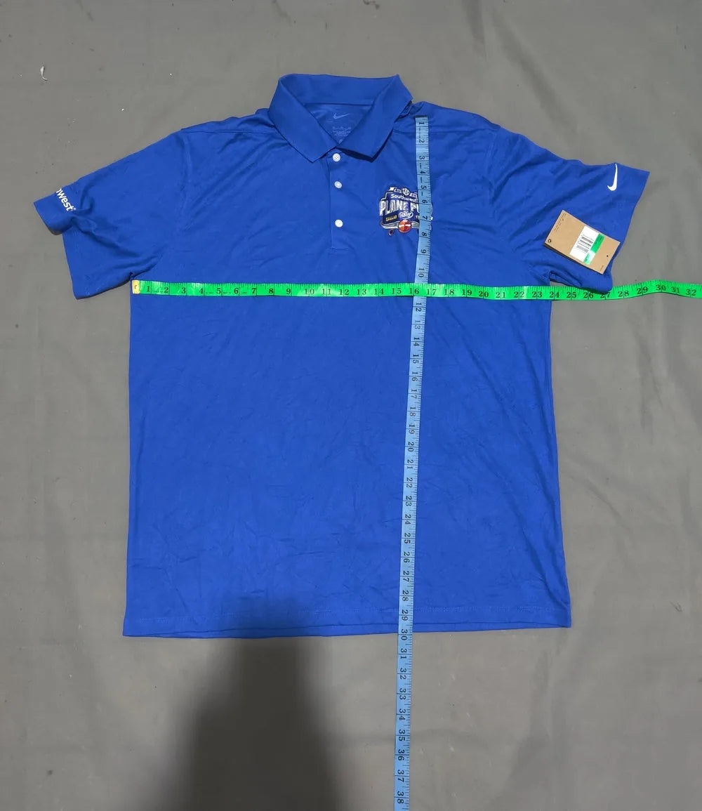 Nike Men Sport Blue Polo T Shirt XL – Preloved Labels (view 4)