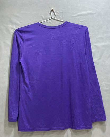 Nike Purple Sport For Women T Shirt XL - Preloved Labels