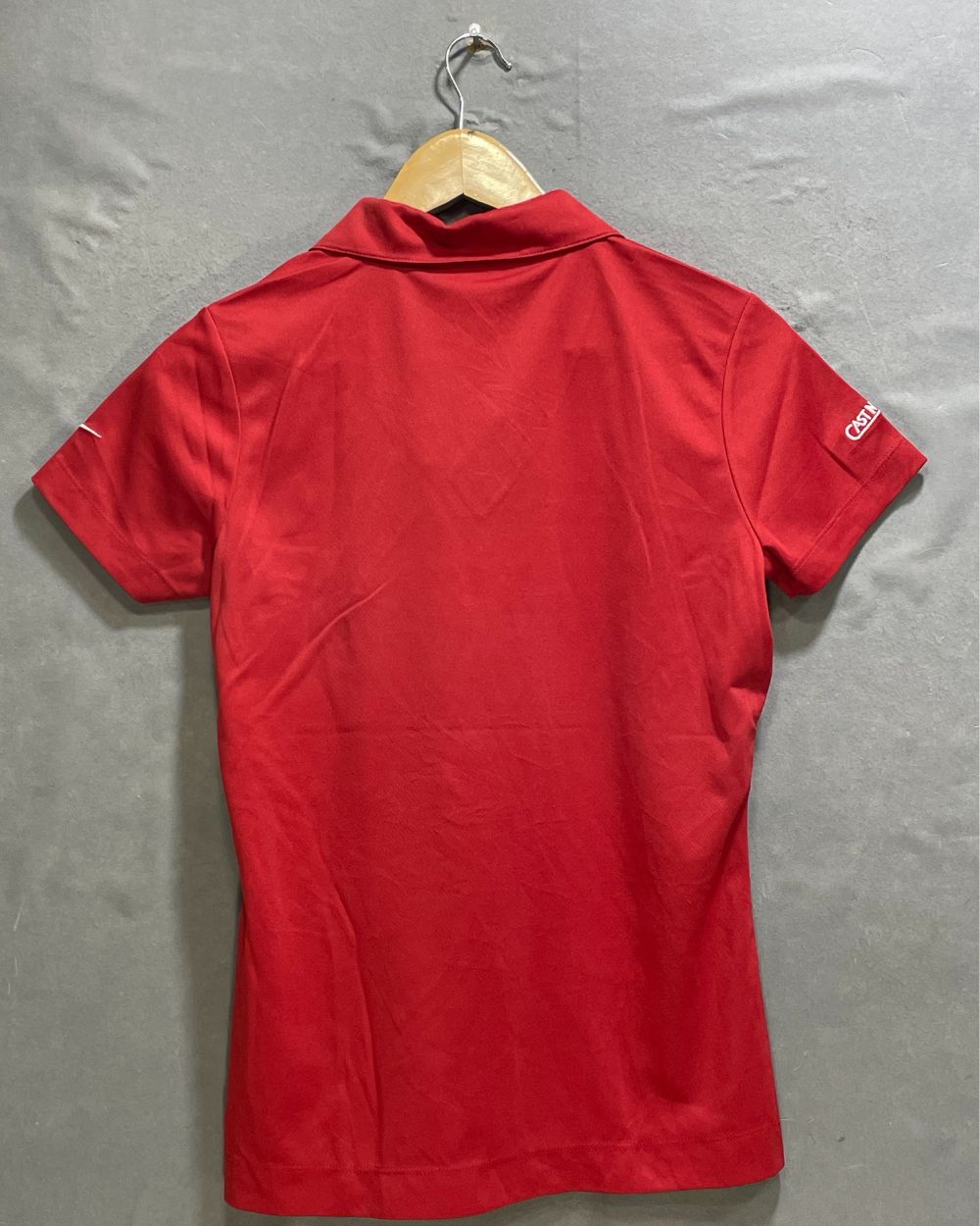 Nike Red Sport For Women T Shirt S - Preloved Labels