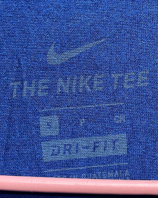Nike The Tee Blue For Men Sports T Shirt S - Preloved Labels
