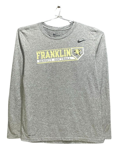 Nike The Tee Gray For Men Sports T Shirt S - Preloved Labels